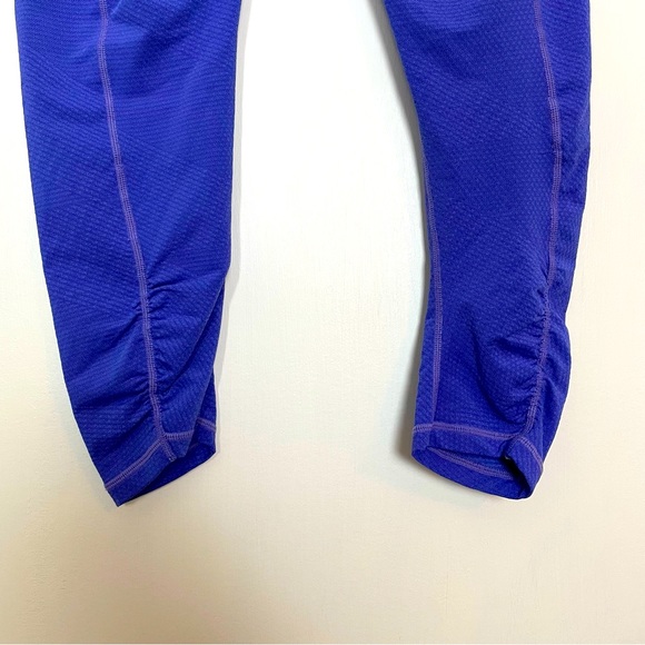 Prana Women’s Cropped Purple Stretch Leggings Small Fitness Gym Athleisure Yoga - Picture 6 of 9
